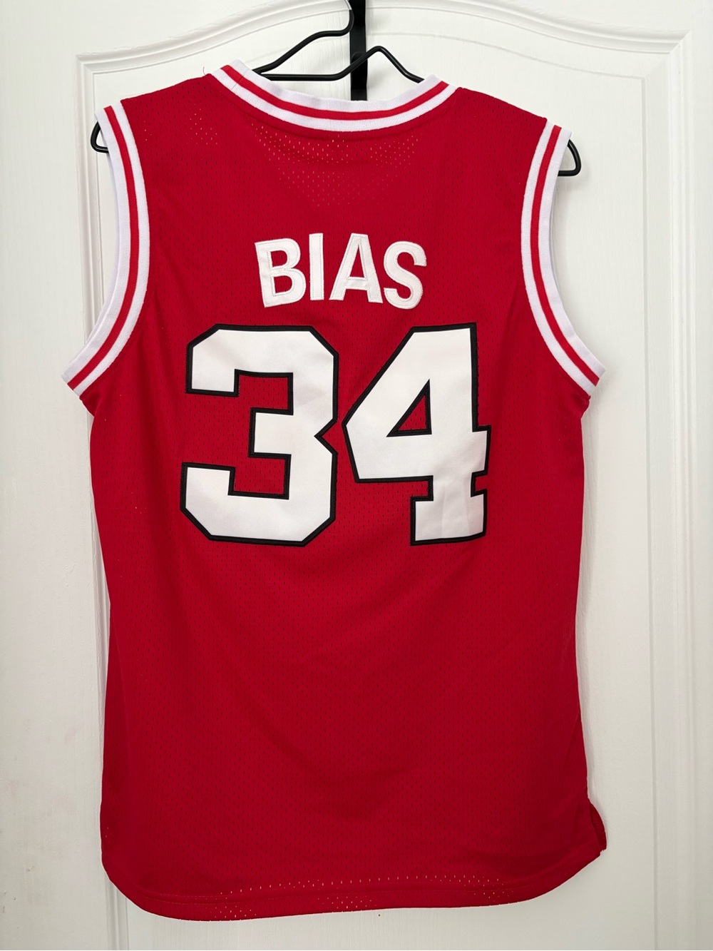Red  'BIAS 34'  #2 pick in 1986 NBA draft. Sadly, he never played an NBA game.